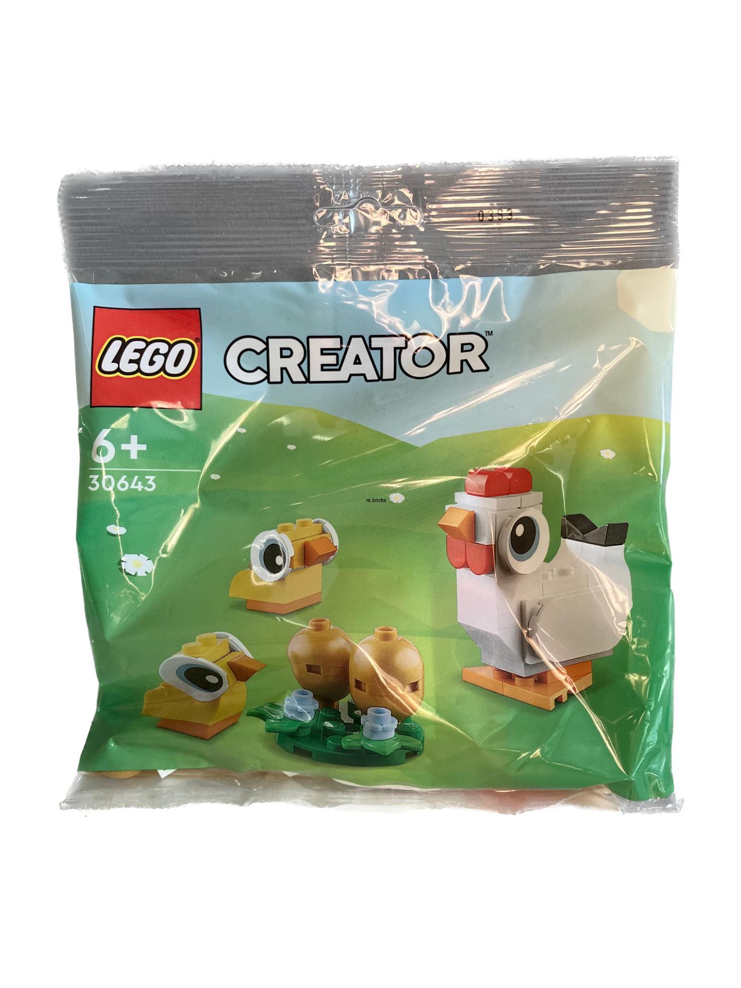 Lego Creator 30643 Velikonoční slepička s kuřátky